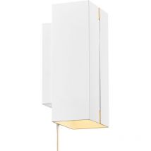 Nordlux - Applique murale curtiz, Aluminium, Couleur Blanc, led Module, H.18, IP20 / Intérieur