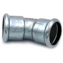 Curva 45° ff ø54 steelpres o-ring nero 381054450