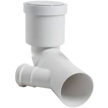 Curva Bianca Wc Prolungata Attacco Orientabile Dx-sx Valsir Diam. 90/50