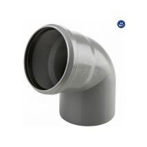 Wavin - Curva 67° ad innesto in pp con guarnizione serie ed tech Ø75