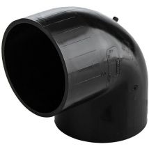 Curva 88° in polietilene nera diam. 63 mm Wavin