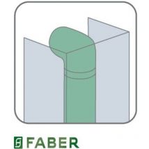 Curva cc 90 Diam.125mm 1050800009 6098017 - Faber
