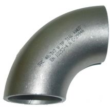 Curva 90o soldar 3D de acero S235 Atusa Medidas: Ø1.1/4' x 2.6 mm