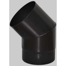 Curva a 45° per canale da fumo per stufe a legna sp 2 mm d 120