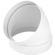 CURVA A 45° FF IN ABS Diam. 125 mm FIRST