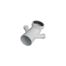 Valsir - curva bianca wc attacco bicchiere doppio Diam. 110 / 50