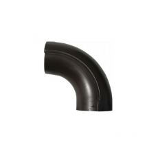 Curva gomito pluviale in preverniciato testa di moro d. 100 88°