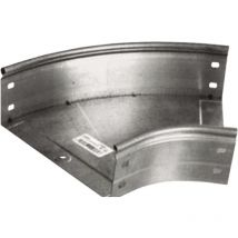 Curva Piana a 45 Gradi 100X80 Zincata Sati Italia 1040052