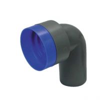 Wavin - Curva tecnica con tappo dm. 40 morsetto 46x26-32