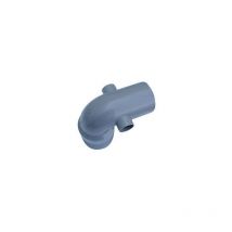 Curva w.c. alta 2 attacchi pvc grigio Diam. 100 / 40