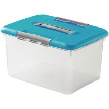 259576 Aufbewahrungsbox Optima Classic 75 Jahre-Edition Türkisblau 1 St. - Curver