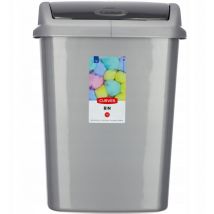 Curver Dominik 10L kippbarer Abfallbehälter, Graphit
