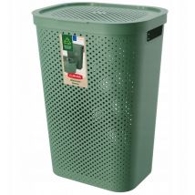 Curve Cesto para la ropa sucia 60 l verde