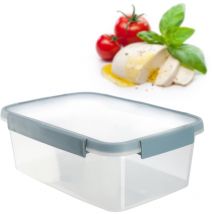 Récipient alimentaire avec couvercle, boîte à lunch écologique de stockage de 3,5 L