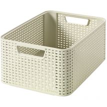 Curver - Cesto portaoggetti, Avorio (Elfenbein)