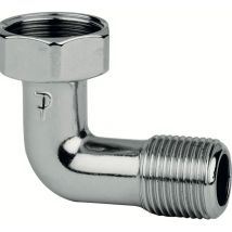 Curvetta per scaldabagno cromata Fp Pattaroni F41 3/4"Fx1/2'M