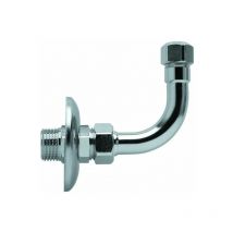 Curvetta 90° Sottolavabo 1/2 - 3/8 Ottone Cromato