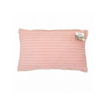 Cuscino 50 x 30 Velvet a righe rosa Cotton qd