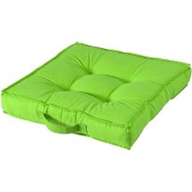 Cuscino living verde 50x50xH10 cm.