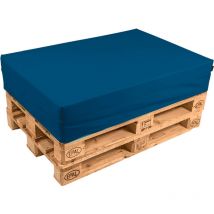 Cuscino per Pallet 120x80cm in Tessuto Pomodone Blu