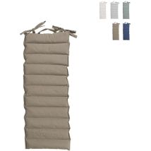 Cuscino rettangolare multiuso outdoor 180x60 cm tortora – 100% cotone, 100% poliestere – Gardeness