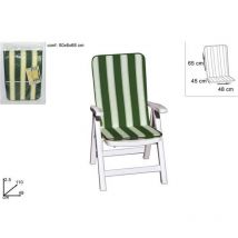 Due Esse Distribuzioni - Cuscino schienale alto cipro rigato verde