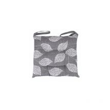 Cuscino sedia loneta 40X40 con lacci grigio chiaro