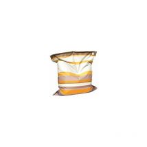 Pouf Cuscinone 135x160x25h cm sfoderabile riga gialla - King Home