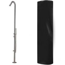 Custodia protettiva doccia esterna impermeabile antivento rivestimento anti uv modello betulla - confezione 1