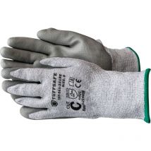 Tuffsafe - Cut c 13g pu Palm Coated Gloves Size 6 - Grey