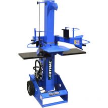 Cutmac by Docma SVG1000 220 Rapid Plus Vertikaler elektrischer Holzspalter - Blau - - Blau