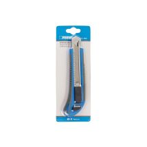Cutter taglierino 18mm con guidalama in acciaio lame ricambio incluse Fervi 0623