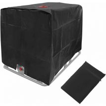 LaBlanc - 120×100×116cm Bache Protection, Bâche Imperméable, Couverture Imperméable, Housse de Protection pour Réservoir ibc, Couvercle Cuve 1000L,