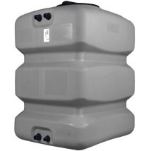 Cuve Récupération Eau De Pluie 500l - Réservoir Aérien Compact Gris - Polyéthylène - Elbi Cpn