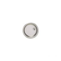 Moderna - Cuve inox ronde à encastrer diamètre 450 mm hauteur 150 mm.