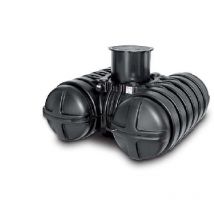 Cuve Réservoir d'eau de pluie 3500L à enterrer Roth twinbloc