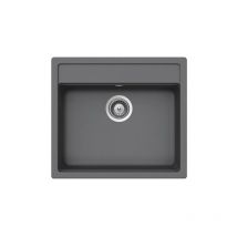 JS - vier de cuisine Cristalite Gain de Place - 570 x 510 x 180 mm - sous-meuble 60 cm - Coloris Croma - Schock