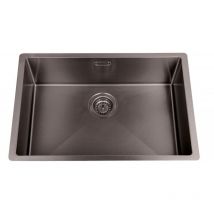 Js Schock - Evier Luisina Legato EV620 Inox pvd Gun Métal - 000000