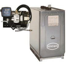 Renson - cuve stockage fuel galva 1000L station 230V 50L/M