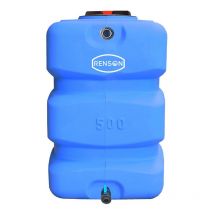 Renson - Cuve de stockage eau 500l verticale prééquipée espace réduit