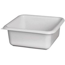 Aluminium Et Plastique - Cuvette Carrée 29cm 5.5l Gris Pa. Rivcca29