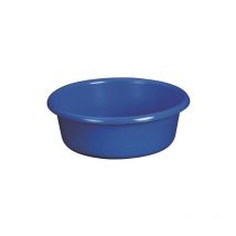 Aluminium et plastiq cuvette ronde 2.5L Ø25X8CM bleu RIVCRD25B