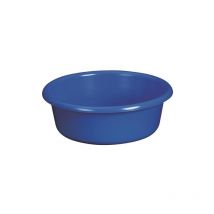Aluminium et plastiq cuvette ronde 5L Ø32X11CM bleu RIVCRD32B