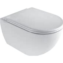 Azzurra - Cuvette Suspendu 36x52 Cm En Céramique Blanc Brillant Ceramica Comoda - Senza Coprivaso