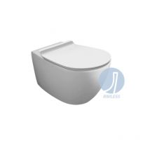 Simas - Cuvette suspendu blanc brillant Vignoni