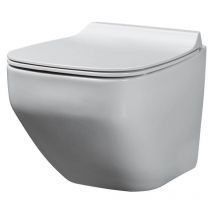 Cuvette suspendue gain de place à suspendre 50 cm pour wc design