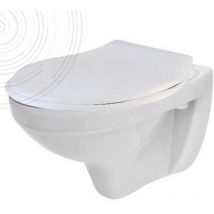 Cuvette suspendue standard avec abattant - rh