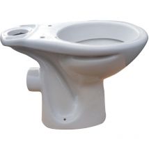Cuvette wc Roca polo sortie horizontale - Blanche