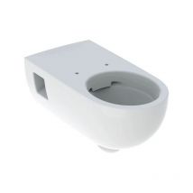 Cuvette wc suspendu à fond creux Geberit renova comfort, rallongée, semi-caréné - Geberit