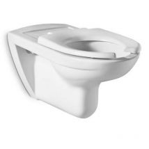 Cuvette wc suspendue rallongée n-f Roca access - Blanche